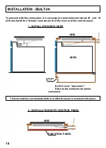 Предварительный просмотр 18 страницы Candy PVS 604 Instructions For Use And Installation