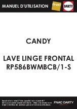 Candy RP586BWMBCB/1-S Manual preview