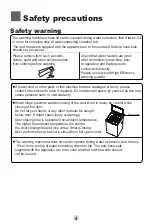 Предварительный просмотр 7 страницы Candy RTL 881SU-19 Owner'S Manual