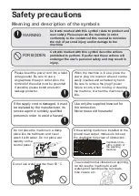 Preview for 3 page of Candy RTT 21251WSU-19 User Manual