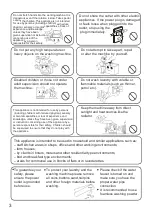 Preview for 4 page of Candy RTT 21251WSU-19 User Manual