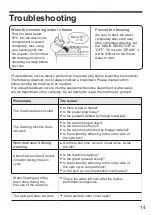 Preview for 15 page of Candy RTT 21251WSU-19 User Manual