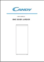 Candy SRS-245DL User Manual preview