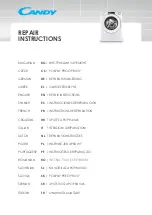 Candy ST26LE/1-S Repair Instructions preview