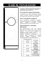 Предварительный просмотр 12 страницы Candy Timeless CMW20TNMB-07 Instructions Manual