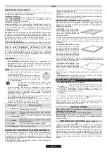 Preview for 62 page of Candy TRI 5 Instructions For Use And Installation