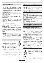 Preview for 10 page of Candy TRIO 9501/1X Instructions For Use And Installation