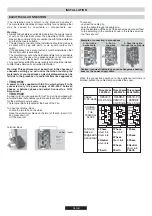 Preview for 9 page of Candy TRIO TRI 5S Instructions For Use And Installation