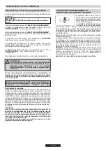 Preview for 46 page of Candy TRIO TRI 5S Instructions For Use And Installation