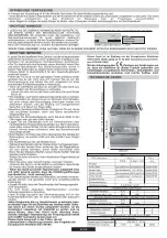 Preview for 70 page of Candy TRIO TRI 5S Instructions For Use And Installation