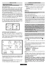 Preview for 74 page of Candy TRIO TRI 5S Instructions For Use And Installation