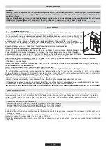 Preview for 7 page of Candy TRIO Instructions For Use And Installation