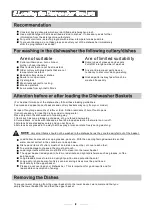 Preview for 15 page of Candy UBDWI60MBK Instruction Manual