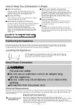 Preview for 23 page of Candy UBDWI60MBK Instruction Manual