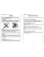 Preview for 19 page of Candy Washer dryer Instructions For Use Manual