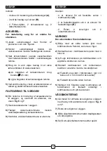 Предварительный просмотр 13 страницы Candy WSK1101 Installation Instructions Manual