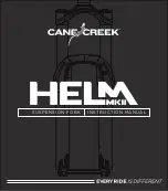 Предварительный просмотр 1 страницы Cane Creek Helm MKII Instruction Manual