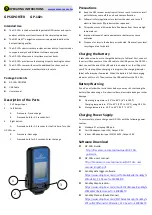 Preview for 1 page of CanMore GPORTER GP-102+ Operating Instructions