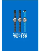 Предварительный просмотр 1 страницы CanMore Trainer Watch TW-100 User Manual