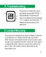 Preview for 9 page of CanMore TW-356 User Manual