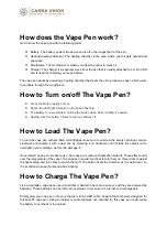 Preview for 3 page of CANNA UNION VP-EM-001 User Manual