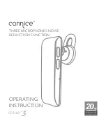 CANNICE iblue 5 Operating Instruction предпросмотр