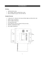 Предварительный просмотр 3 страницы Cannon Security Products Wall Safe Owner'S Manual