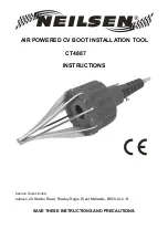 Cannon Tools NEILSEN CT4887 Instructions Manual preview