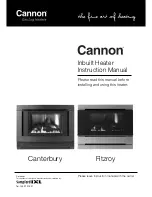 Cannon CANTERBURY Instruction Manual preview