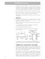 Preview for 10 page of Cannon CANTERBURY User Instructions