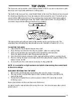 Preview for 15 page of Cannon CHESTER 10540G Use And Installation Instructions