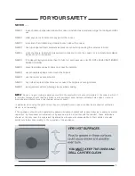 Preview for 5 page of Cannon CHESTERIELD C60GCB Use And Installation Instructions