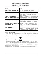 Preview for 27 page of Cannon CHESTERIELD C60GCB Use And Installation Instructions