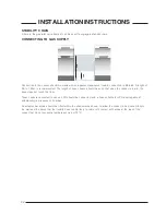 Preview for 32 page of Cannon CHESTERIELD C60GCB Use And Installation Instructions