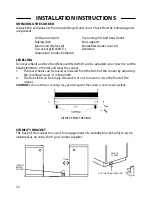 Preview for 32 page of Cannon CHICHESTER 10572G Use And Installation Instructions