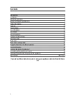 Preview for 3 page of Cannon Coniston C50GCW Instructions For Installation And Use Manual