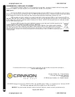 Preview for 24 page of Cannon Digi-Troll IV Owner'S Manual