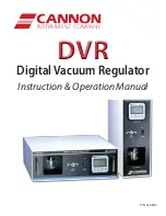 Cannon DVR-1000 Instruction & Operation Manual предпросмотр