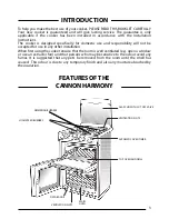 Предварительный просмотр 3 страницы Cannon HARMONY Mk2 Instruction Book