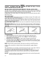 Preview for 14 page of Cannon HENLEY Professional 600 10688 Use And Installation Instructions