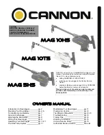 Preview for 1 page of Cannon MAG 10HS Owner'S Manual