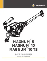 Cannon MAGNUMTM 10 Installation Instructions Manual preview