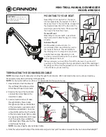 Предварительный просмотр 1 страницы Cannon MINI-TROLL 1901200 Manual