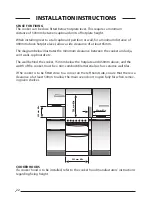 Preview for 22 page of Cannon OAKLEY 10510G Use And Installation Instructions