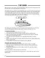 Preview for 22 page of Cannon PEMBROKE 10593G Use And Installation Instructions