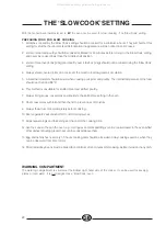 Preview for 22 page of Cannon Professional 1000 Use And Installation Instructions