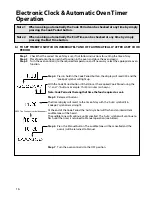 Preview for 16 page of Cannon PROFESSIONAL 20170E Owner'S Manual