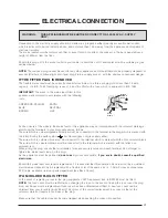 Preview for 31 page of Cannon Professional 60 Use And Installation Instructions