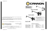 Cannon Uni-Troll 10TS Owner'S Manual предпросмотр