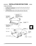 Preview for 28 page of Cannon WESTMINSTER 4466200024-01 Use And Installation Instructions